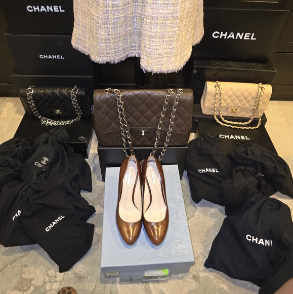 Prada Shoes - Prada Classic Leather Shoes Color: Almond Brown toe 4” heel Retails $1050